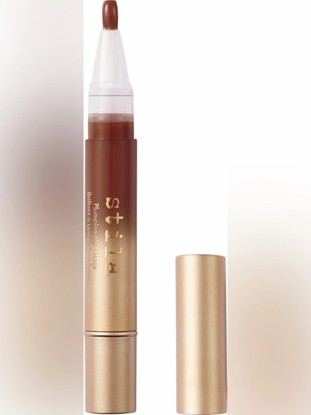 Stila Plumping Lip Glaze NIB MAPLE